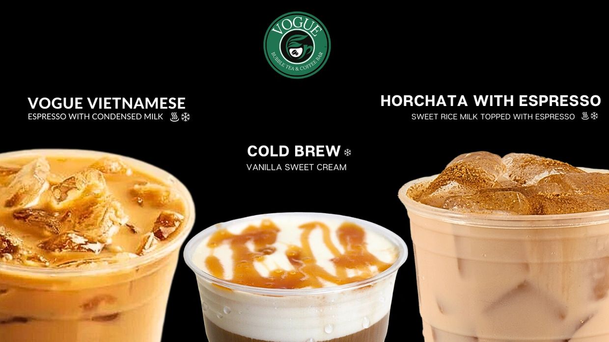 Vogue Bubble Tea & Coffee Bar Coffee Shop Franchise, Bubble Tea